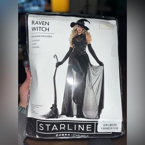 BAD WITCH 3pc Halloween Costume Set | Fashion Nova | Black | Size L